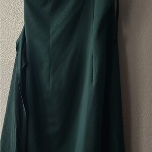 Elegant Dark Green Dress
